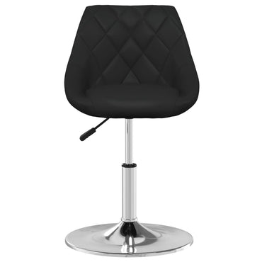 vidaXL Chaises de salle à manger 6 pcs Similicuir Noir