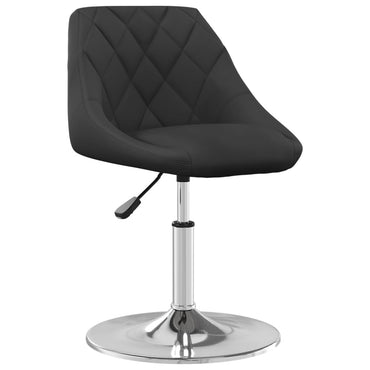 vidaXL Esszimmerstühle 4 Stk. Drehbar Schwarz Samt