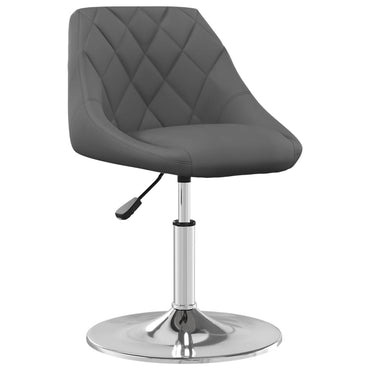 vidaXL Chaises de salle à manger 6 pcs pivotantes velours gris foncé