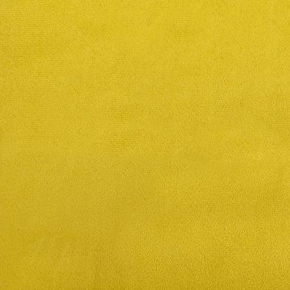 vidaXL Chaises de salle à manger 4 pcs pivotantes velours jaune moutarde