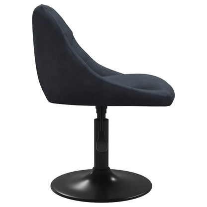 vidaXL Chaise de salle à manger gris foncé velours