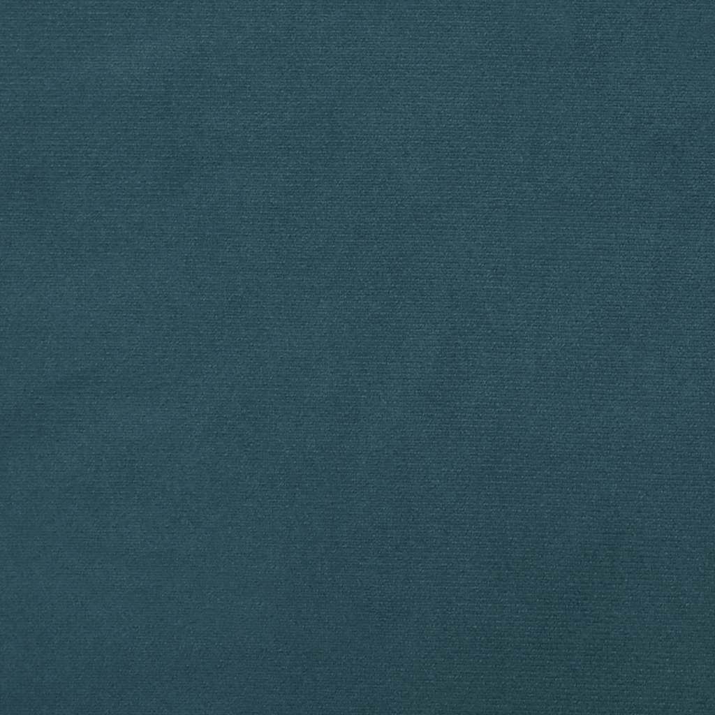 vidaXL Chaises de salle à manger 4 pcs pivotantes velours bleu