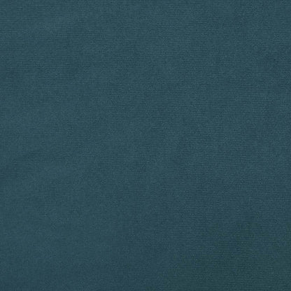 vidaXL Chaises de salle à manger 4 pcs pivotantes velours bleu