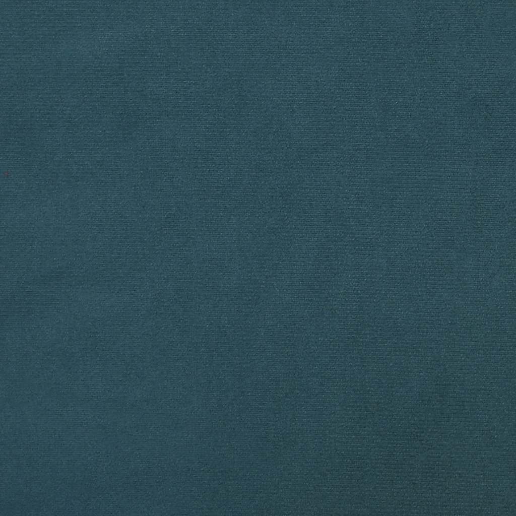 vidaXL Esszimmerstühle 6 Stk. Drehbar Blau Samt