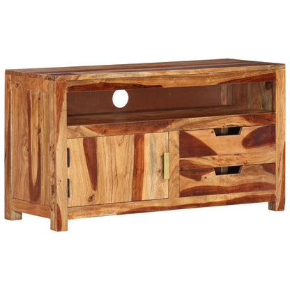 vidaXL Meuble TV 90x34,5x50 cm Bois d'Acacia Massif