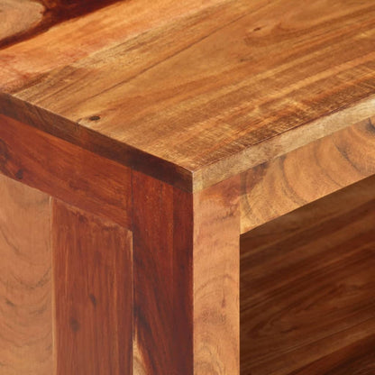 Meuble TV vidaXL 110x30x40 cm Bois d'acacia massif