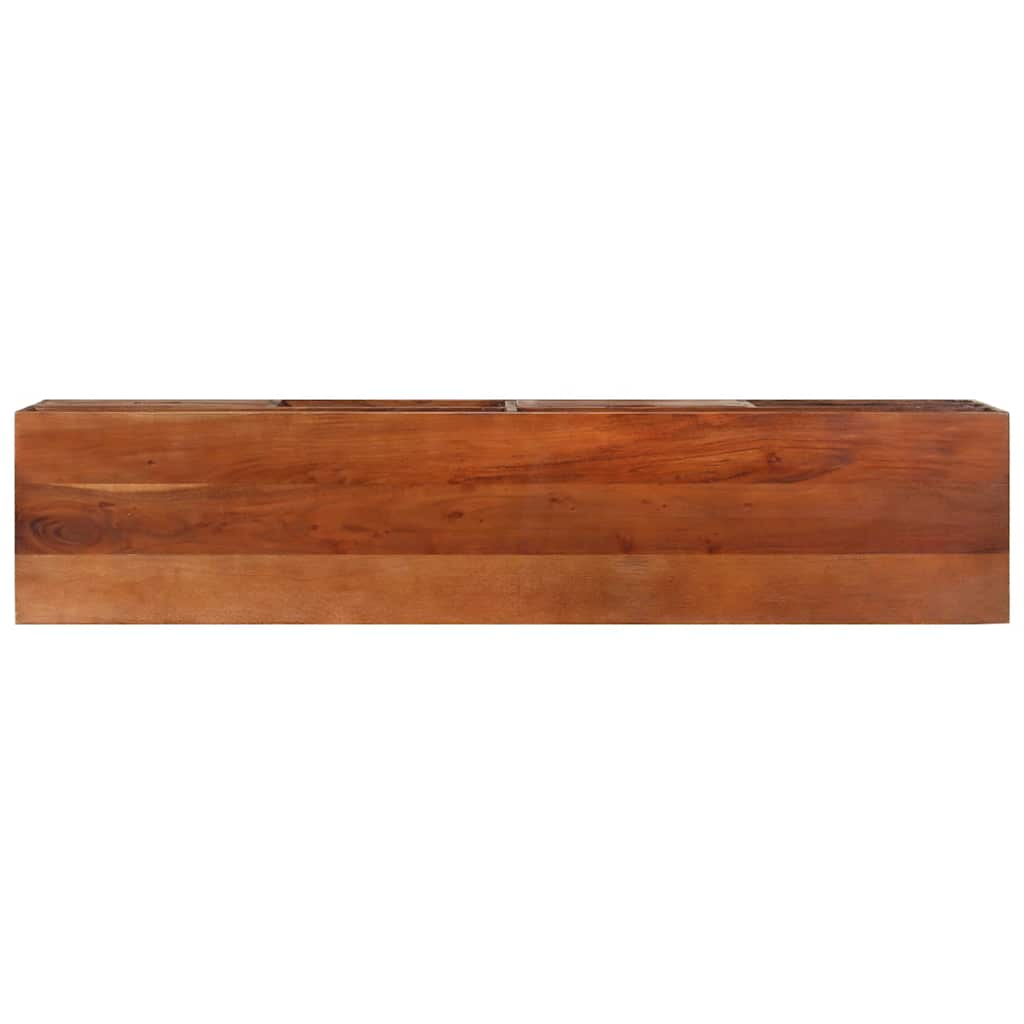 vidaXL TV-Schrank 140x30x35 cm Massivholz Akazie