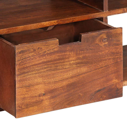 vidaXL TV-Schrank 140x30x35 cm Massivholz Akazie