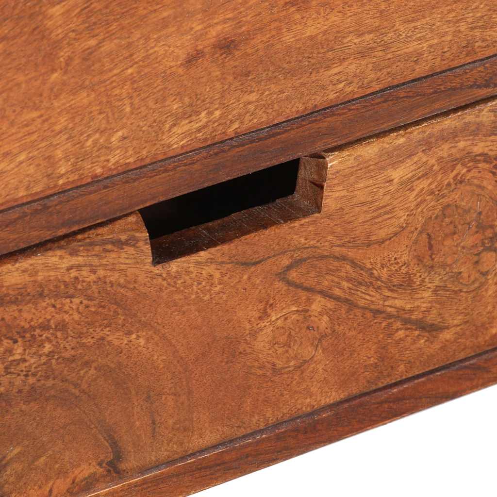 vidaXL TV-Schrank 140x30x35 cm Massivholz Akazie