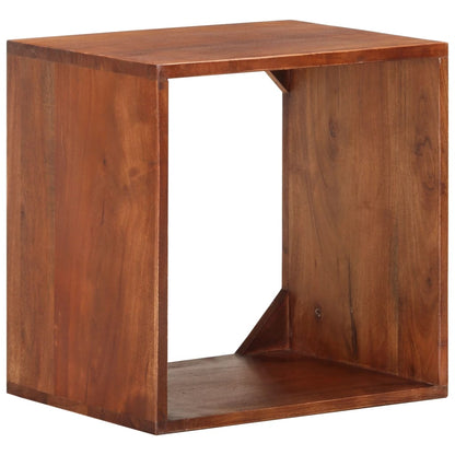 vidaXL Wandregal 40x30x40 cm Massivholz Akazie
