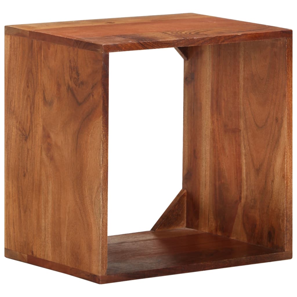 vidaXL Wandregal 40x30x40 cm Massivholz Akazie