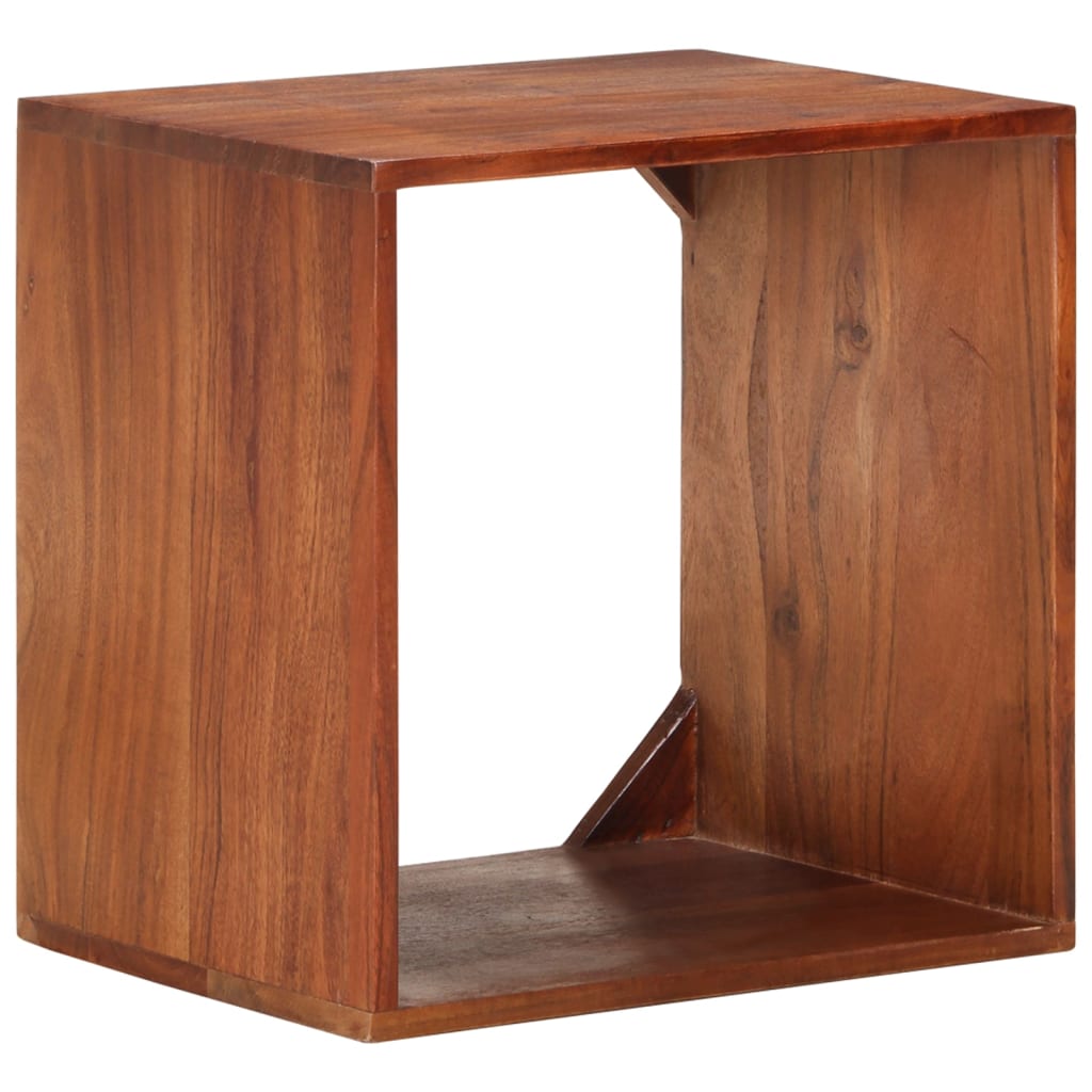 vidaXL Wandregal 40x30x40 cm Massivholz Akazie