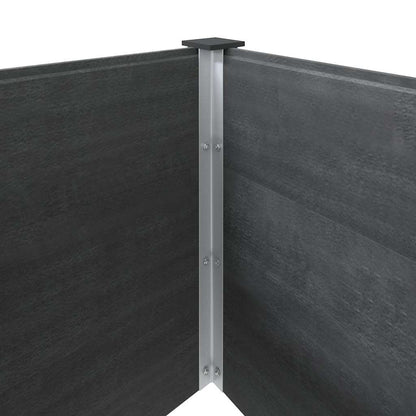 vidaXL Garten-Hochbeet 200x50x54 cm WPC Grau