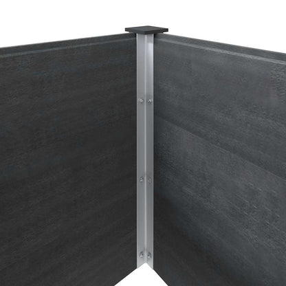 vidaXL Garten-Hochbeet 200x100x54 cm WPC Grau