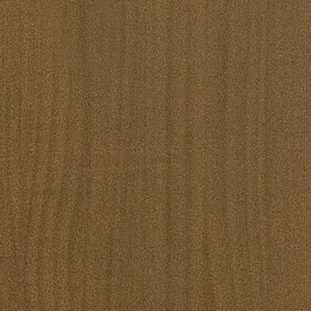 vidaXL Couchtisch Honigbraun 75x50x33,5 cm Massivholz Kiefer