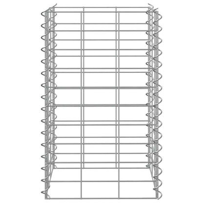 vidaXL Gabionen-Hochbeete 3 Stk. 30x30x50 cm Eisen