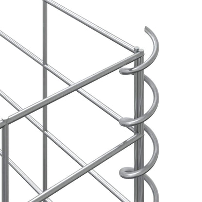 vidaXL Gabionen-Hochbeete 4 Stk. 30x30x50/100/150/200 cm Eisen