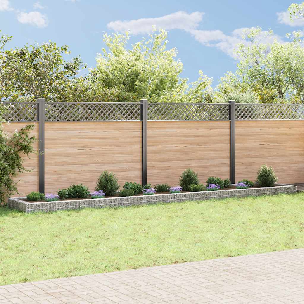 vidaXL Gabionen-Hochbeet Verzinkter Stahl 600x100x20 cm