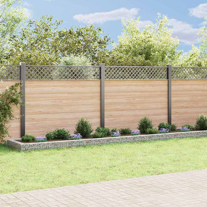vidaXL Gabionen-Hochbeet Verzinkter Stahl 800x100x20 cm