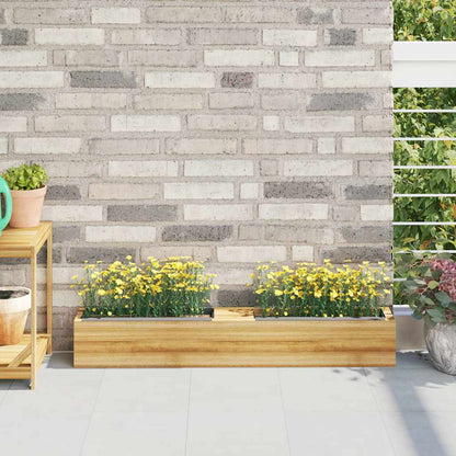 vidaXL Jardinières pour palettes européennes 12 pcs Gris 36x13,5x9,5 cm PP