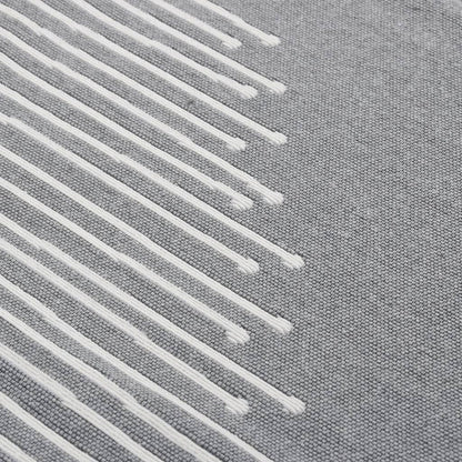 vidaXL Tapis Gris foncé 160x230 cm Coton