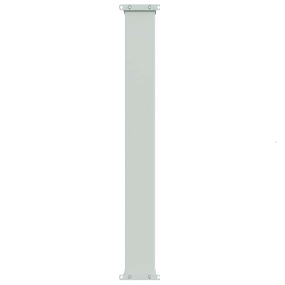 vidaXL Seitenmarkise Ausziehbar 117x600 cm Schwarz