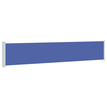 vidaXL Store latéral rétractable 117x600 cm Bleu
