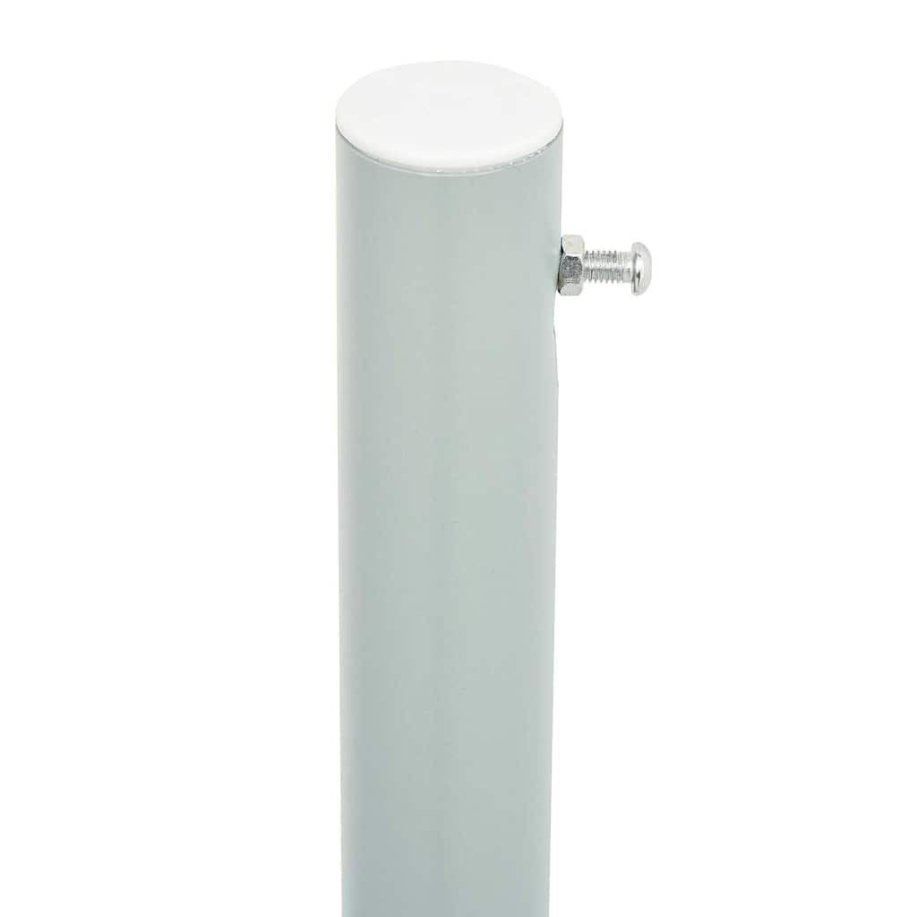 vidaXL Seitenmarkise Ausziehbar 117x600 cm Braun