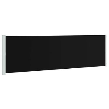 vidaXL Seitenmarkise Ausziehbar 180x600 cm Schwarz