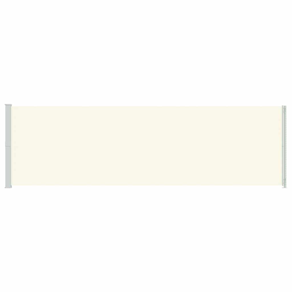 vidaXL Seitenmarkise Ausziehbar 180x600 cm Creme