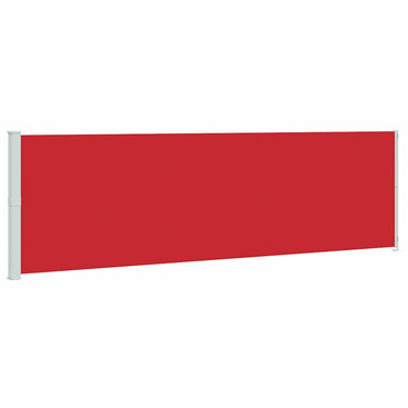 vidaXL Seitenmarkise Ausziehbar 180x600 cm Rot