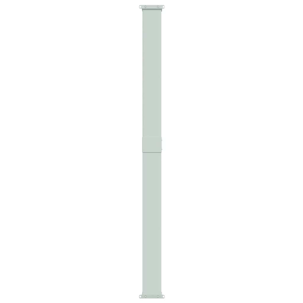 vidaXL Seitenmarkise Ausziehbar 200x600 cm Schwarz