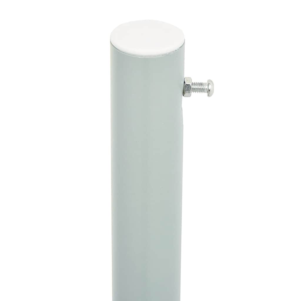 vidaXL Seitenmarkise Ausziehbar 200x600 cm Schwarz