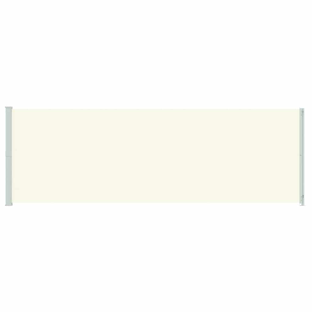 vidaXL Seitenmarkise Ausziehbar 200x600 cm Creme