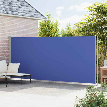 vidaXL Store latéral rétractable 200x600 cm Bleu