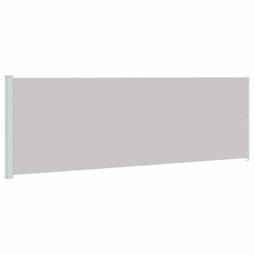vidaXL Seitenmarkise Ausziehbar 200x600 cm Grau
