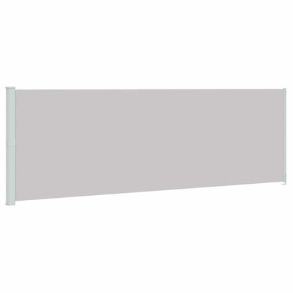 vidaXL Seitenmarkise Ausziehbar 200x600 cm Grau