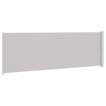 vidaXL Seitenmarkise Ausziehbar 200x600 cm Grau