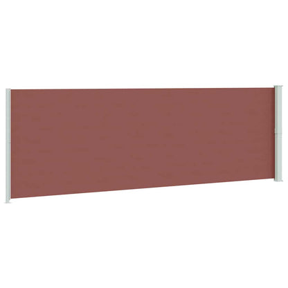 vidaXL Seitenmarkise Ausziehbar 200x600 cm Braun