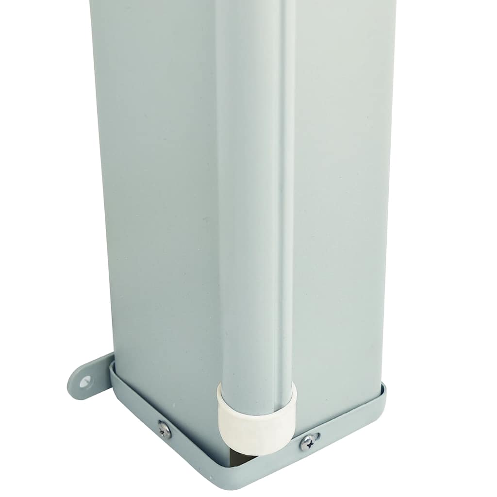 vidaXL Seitenmarkise Ausziehbar 200x600 cm Braun
