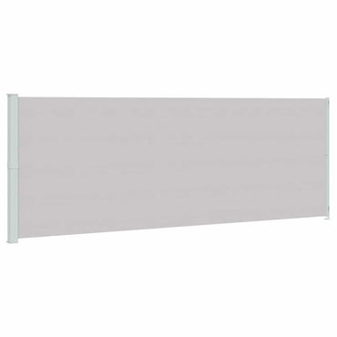 vidaXL Seitenmarkise Ausziehbar 220x600 cm Grau