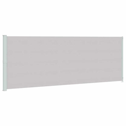vidaXL Seitenmarkise Ausziehbar 220x600 cm Grau