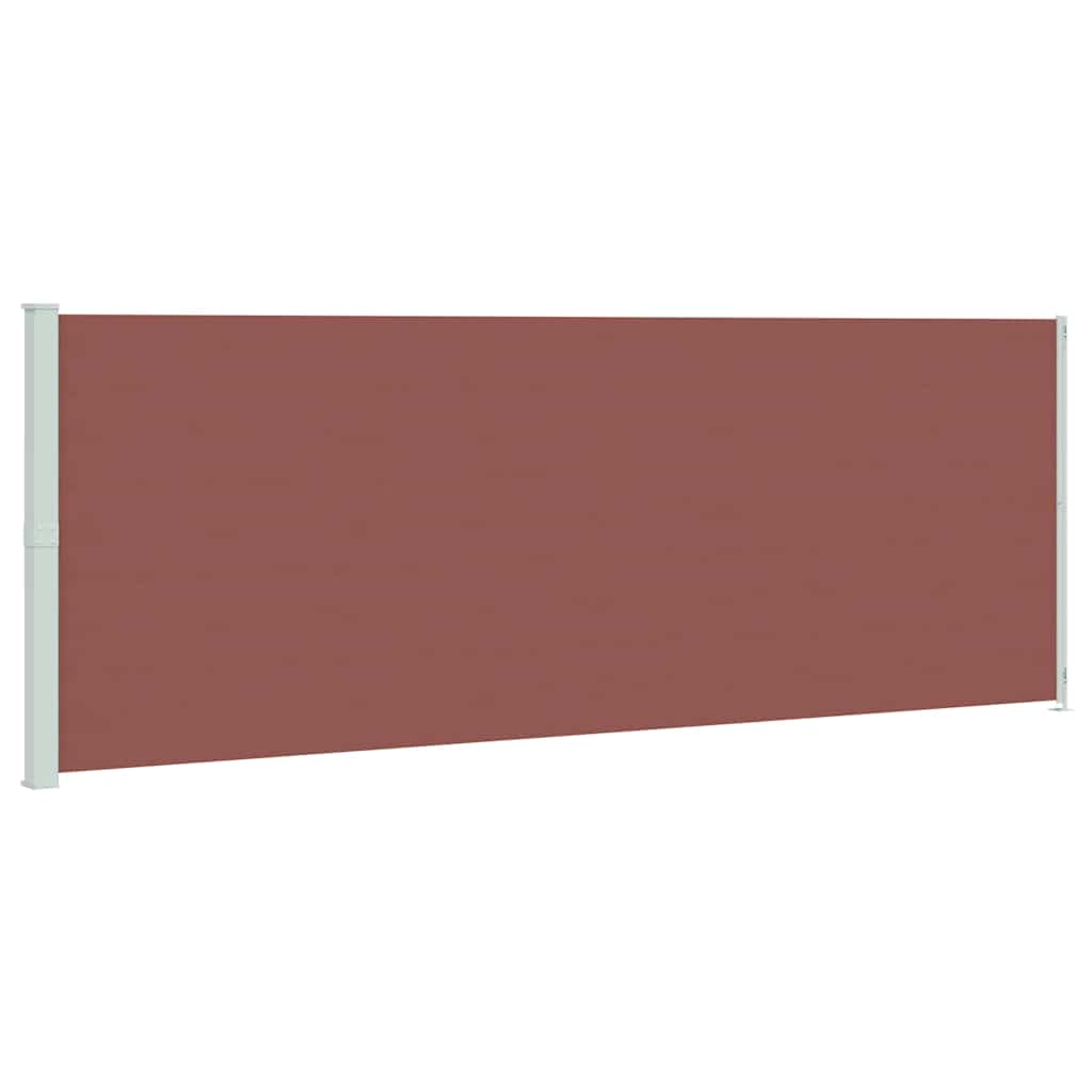 vidaXL Seitenmarkise Ausziehbar 220x600 cm Braun