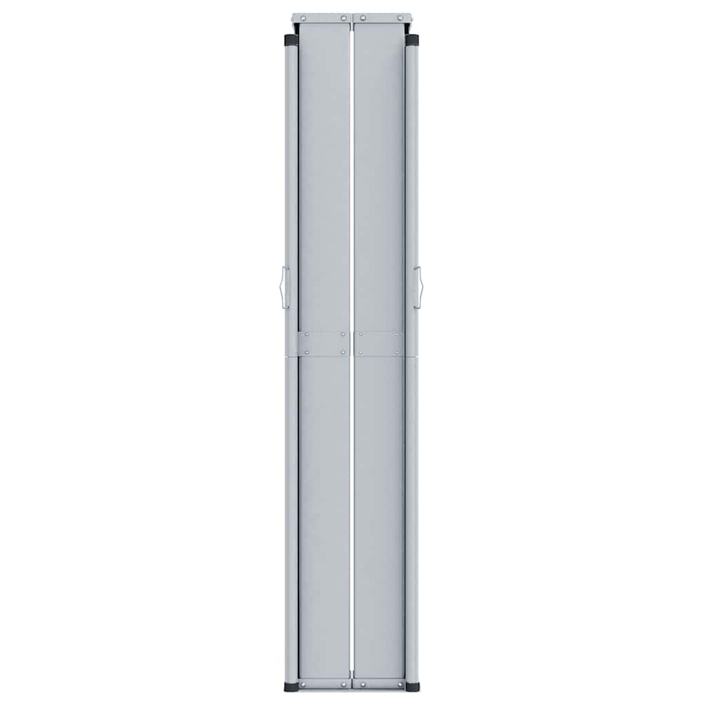 vidaXL Seitenmarkise Ausziehbar Schwarz 180x600 cm