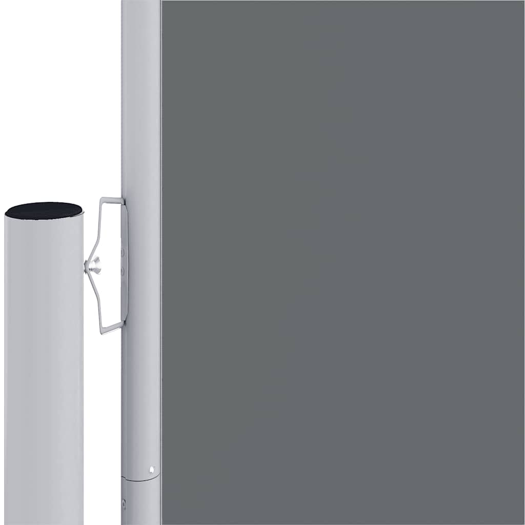 vidaXL Seitenmarkise Ausziehbar Anthrazit 200x600 cm