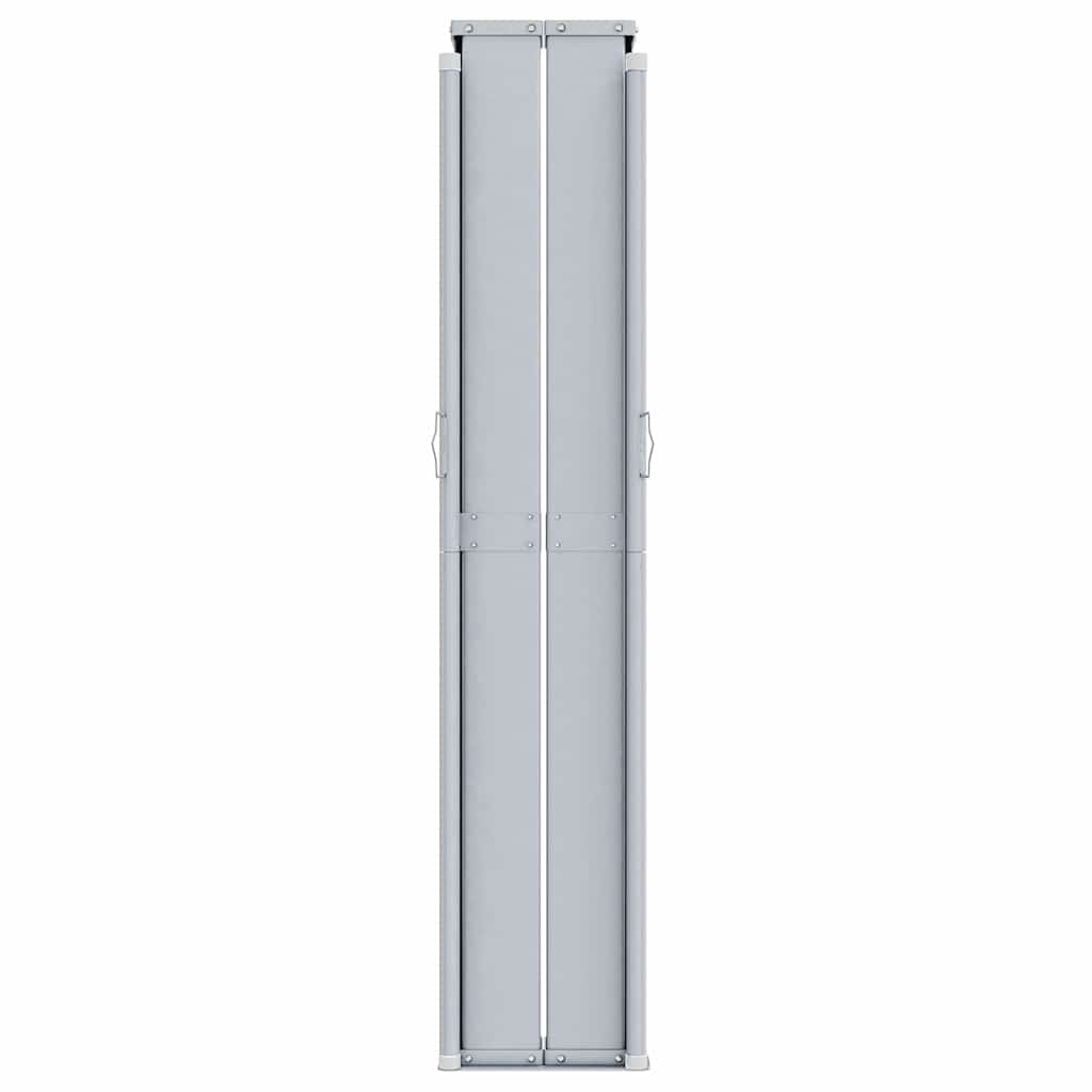 vidaXL Seitenmarkise Ausziehbar Blau 220x600 cm
