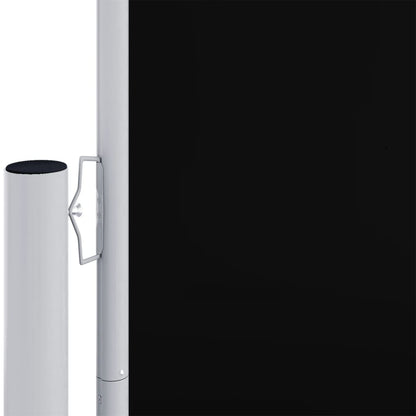 vidaXL Store latéral rétractable Noir 160x1000 cm