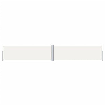 vidaXL Auvent latéral extensible Crème 160x1000 cm