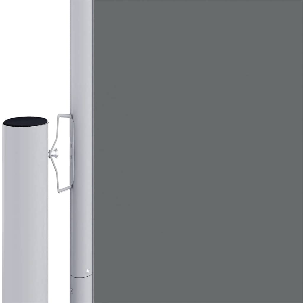 vidaXL Seitenmarkise Ausziehbar Anthrazit 180x1000 cm