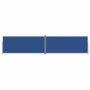 vidaXL Store latéral rétractable bleu 220x1000 cm